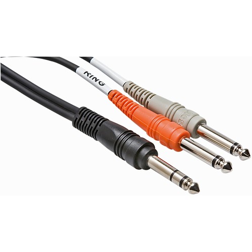 Hosa trs male dual - male, 14"