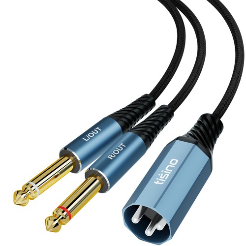 Male xlr inch ts l - to,