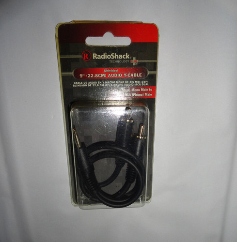 Radio shack shielded audio - radio,