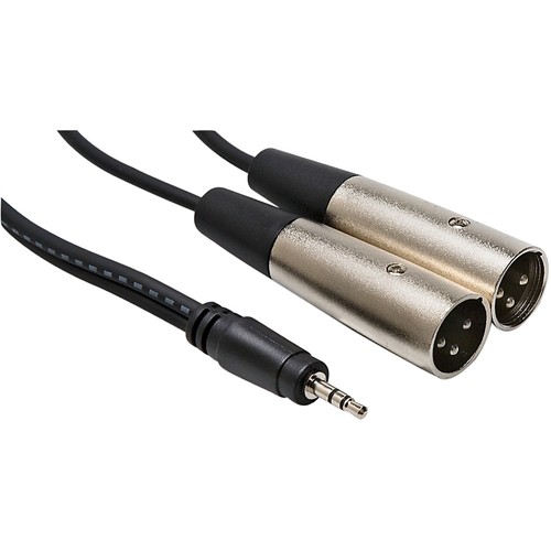 Hosa 5mm male trs dual - hosa, 3.5mm