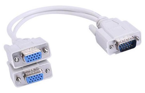 Vga dual split adapter - split, cable